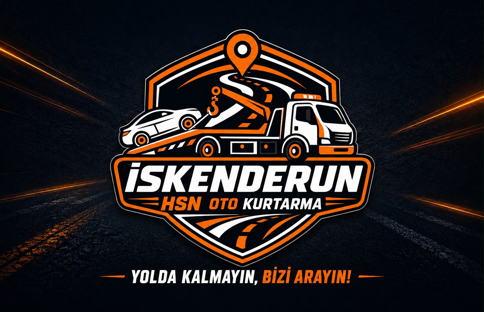 İskenderun HSN Oto Kurtarma logosu